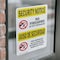Signmission No Firearms By City Bilingual OSHA Security Notice Sign, Vinyl Decal, 10in W x 14in L, 2PK OS-2PACK-SN-D-1014-L-11603 - alternate 4